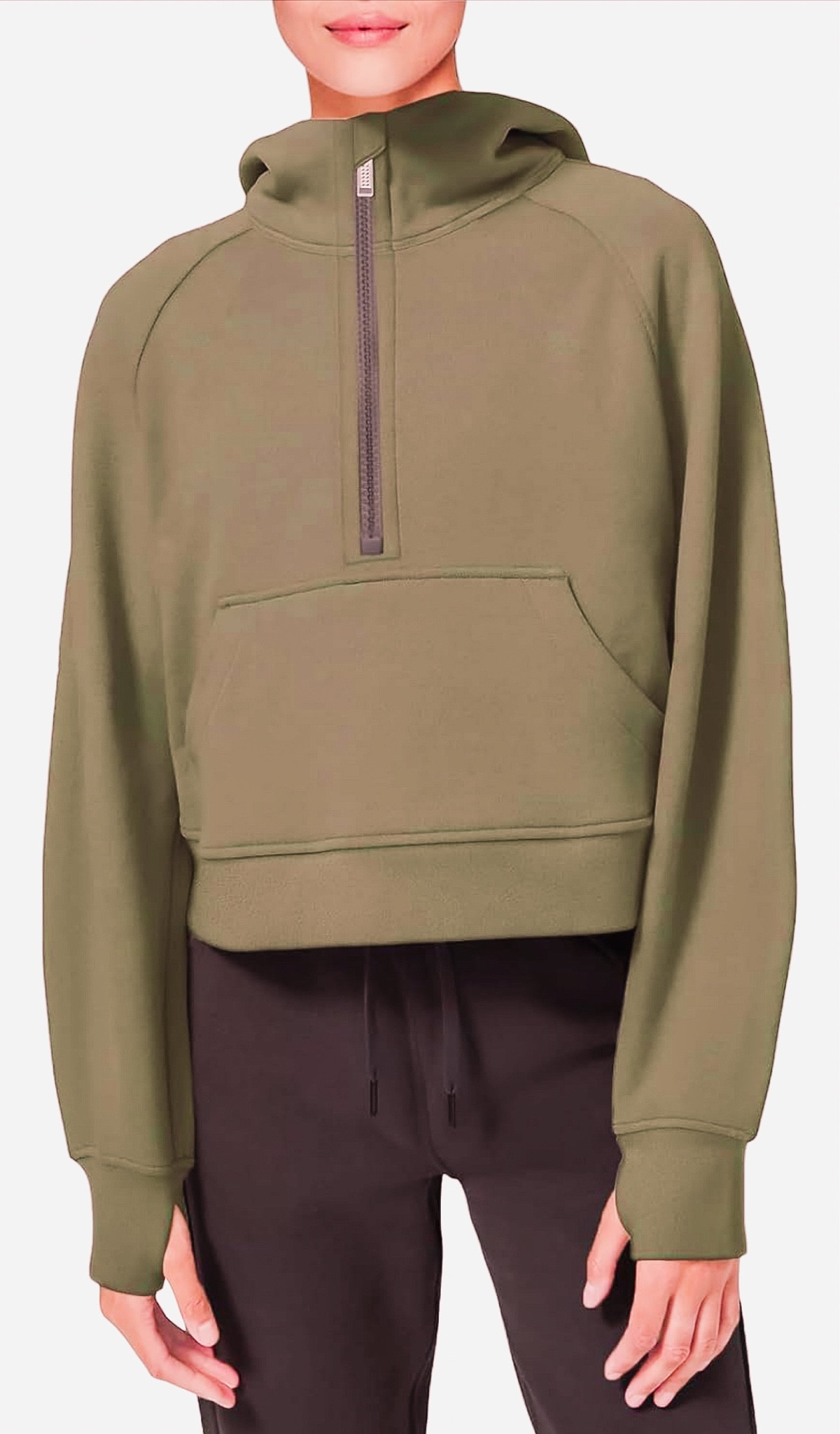 Looks like Athleta w an Amazon price. My favorite sweatshirt from Amazon and come in all the colors! Perfect for school drop off; pick up and all the things the mamas and the papas get done in between! 🙌🏼

Fall outfit; Halloween; Thanksgiving; 
Amazon find; sweatshirt; Olive hoodie; cream hoodie; rust hoodie

#LTKfindsunder50 #LTKfitness #LTKGiftGuide