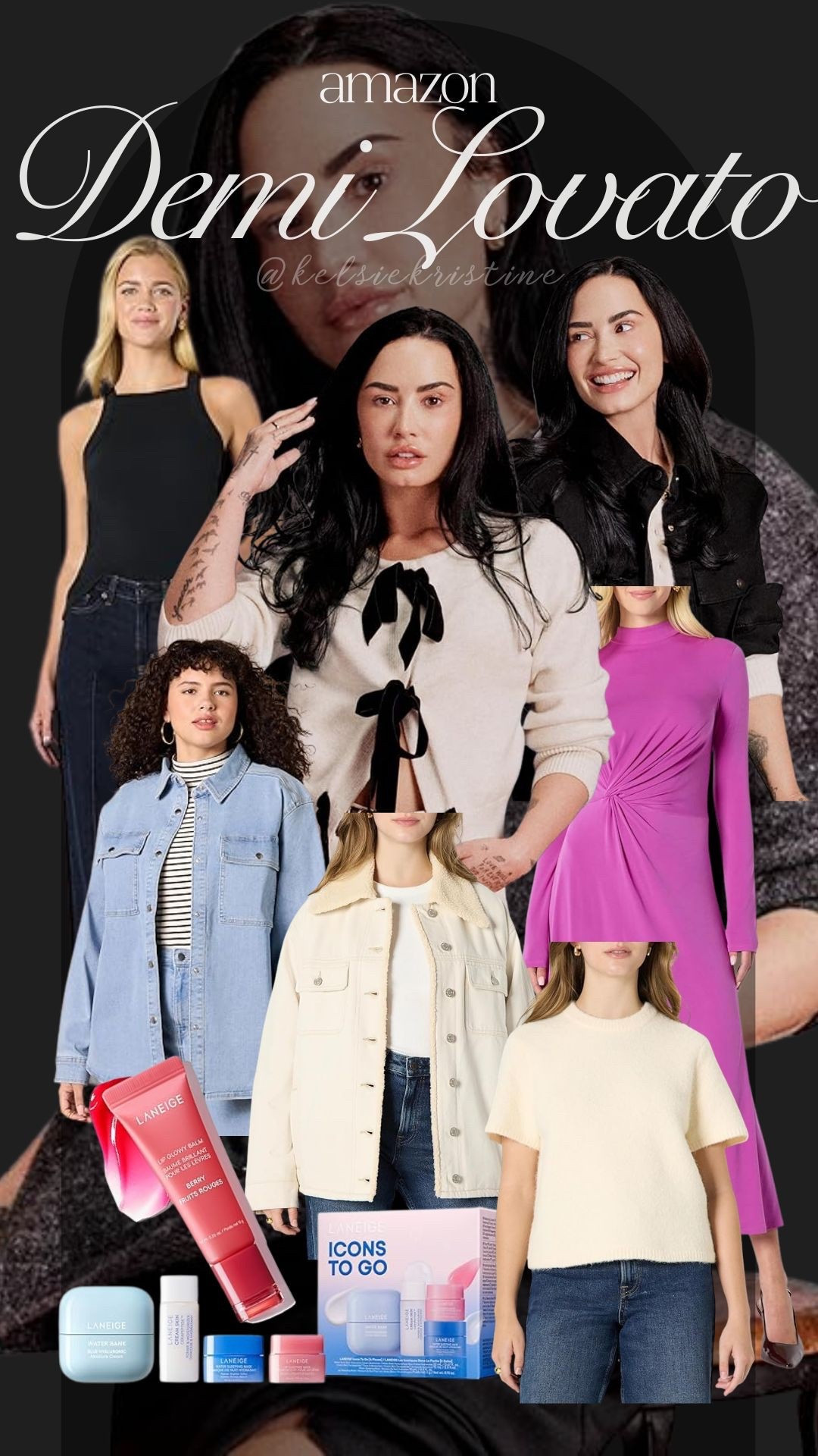 Amazon | Amazon Fashion | Demi Lovato Picks | Demi Lovato | Celeb Style | Celeb Favorites | Celeb Picks | Edgy Fashion | Must - Have Amazon | Bow Sweater | Dress | Spring Jackets | Amazon Style| Best on Amazon | Mid-Size Amazon |  

 #LTKgrwm #LTKootd #LTKMidsize