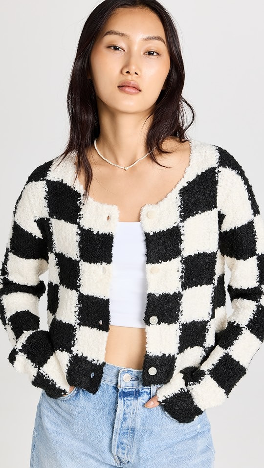 Check Sweater | Shopbop