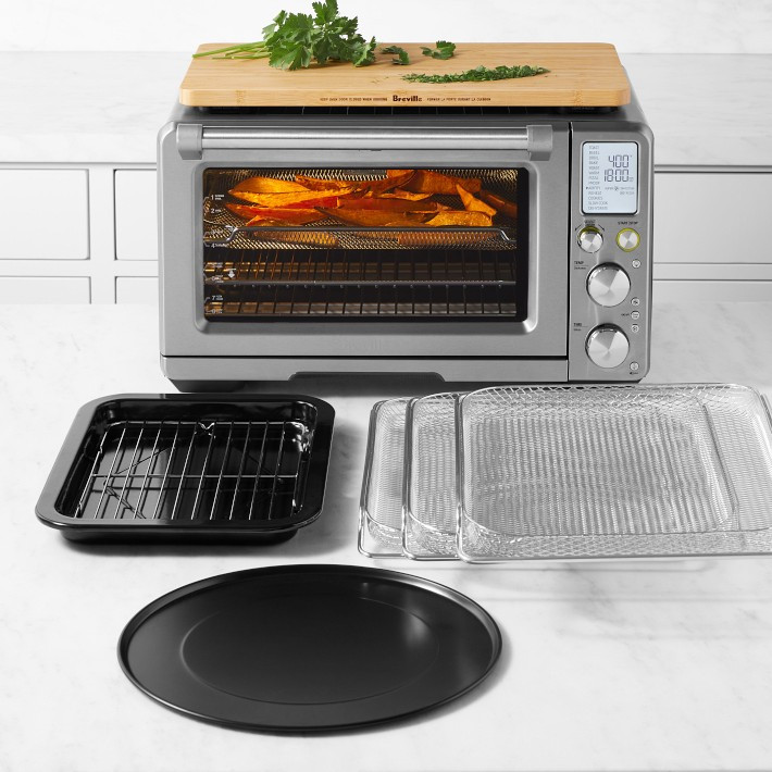 Breville Smart Oven® Air Fryer Pro with Cutting Board and Mesh Baskets | Williams-Sonoma