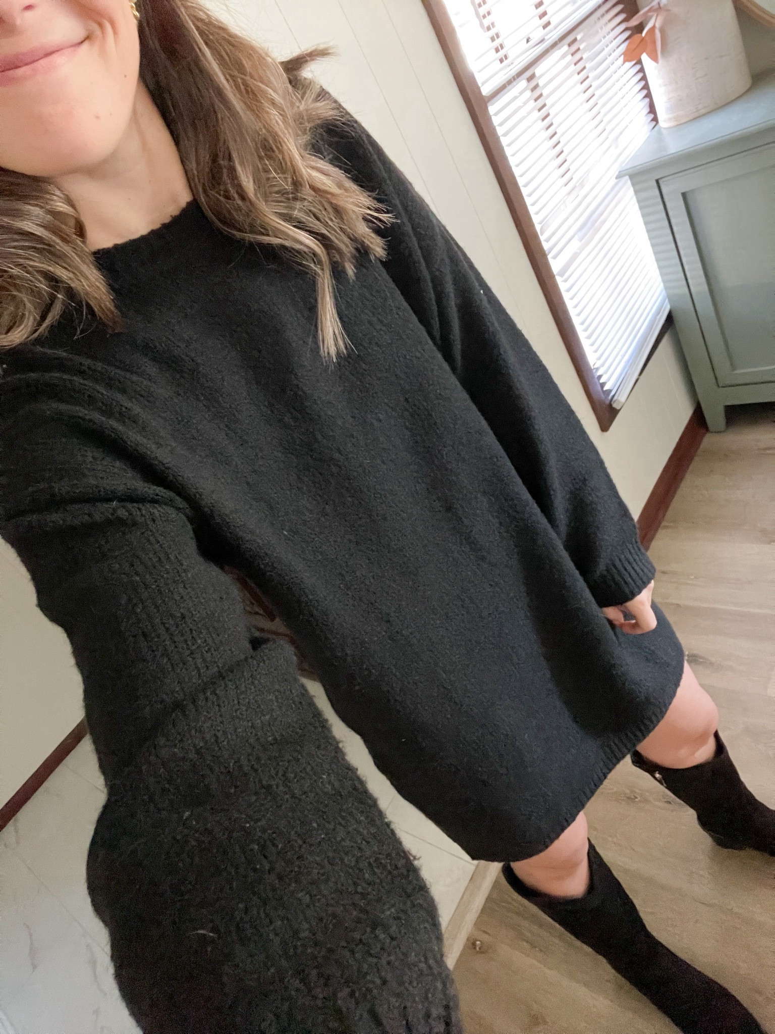 church ootd // sweater dress is like a top shop dupe 
.
.
sweater dress, winter outfit, boots, Amazon fashion, church outfit ideas, winter outfit ideas, Amazon outfit, Amazon finds 

#LTKfindsunder50 #LTKstyletip