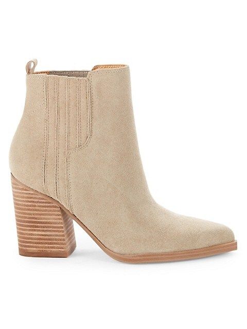 Marc Fisher LTD Oshay Pointed-Toe Suede Ankle Boots on SALE | Saks OFF 5TH | Saks Fifth Avenue OFF 5TH