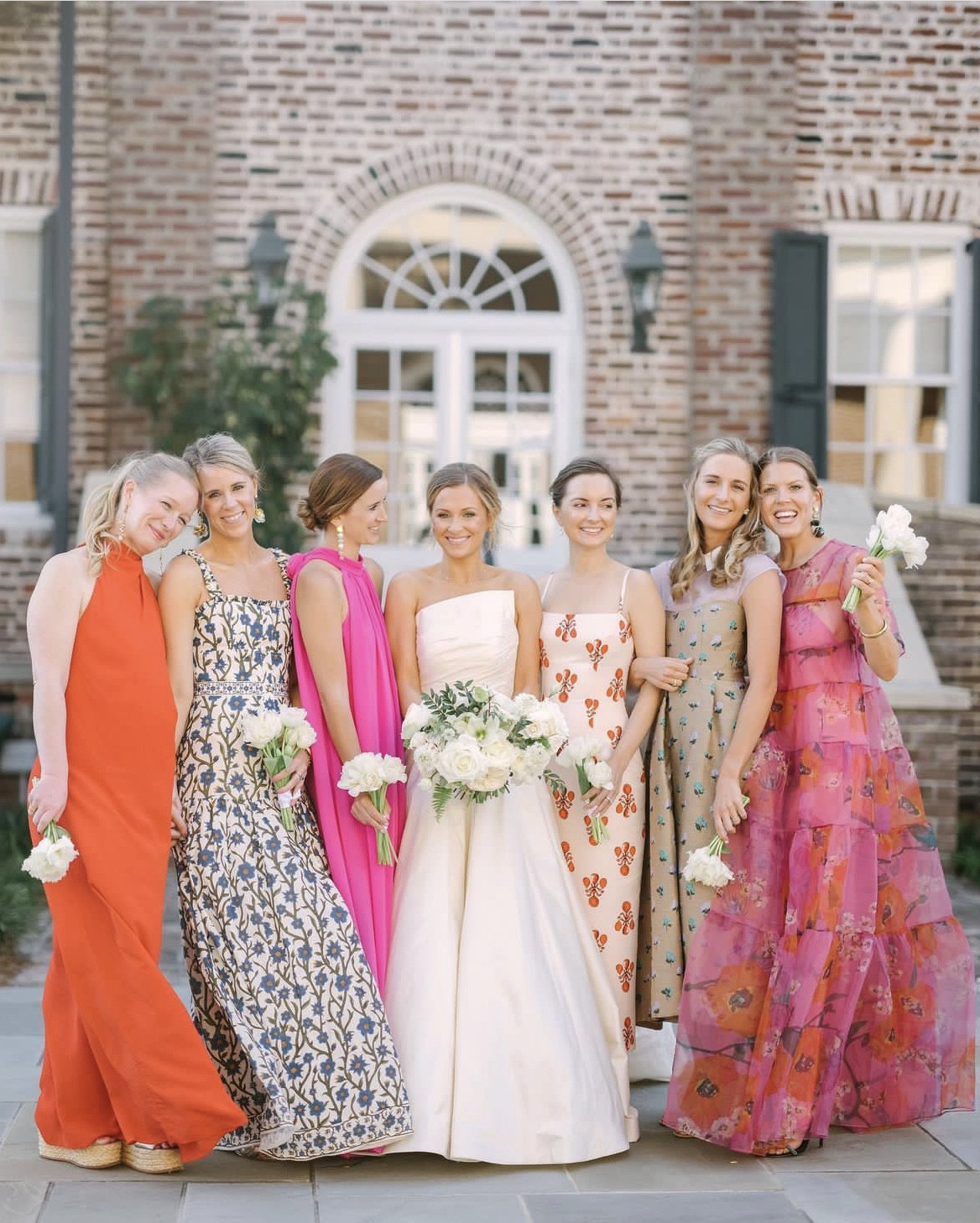 Go white or go bright seems to be the bridesmaids dress motto of 2024 and we can't get enough! Mismatched bright bridesmaids dresses in vibrant colors and interesting prints make for a striking line-up in your wedding photos and allow each of your friends to express their personal style.

Whether you choose a color palette or give your bridesmaids free rein, the flexibility of mismatched dresses makes the shopping experience so much more enjoyable than choosing a a single style for everyone. As these real wedding photos show, unexpected color combos and assorted patterns give your wedding photos so much more personality than a line of identical gowns. Discover heaps of bright and beautiful inspiration below, plus our edit of 18 of the best bright bridesmaids dresses for 2024.

#LTKWedding #LTKStyleTip #LTKParties