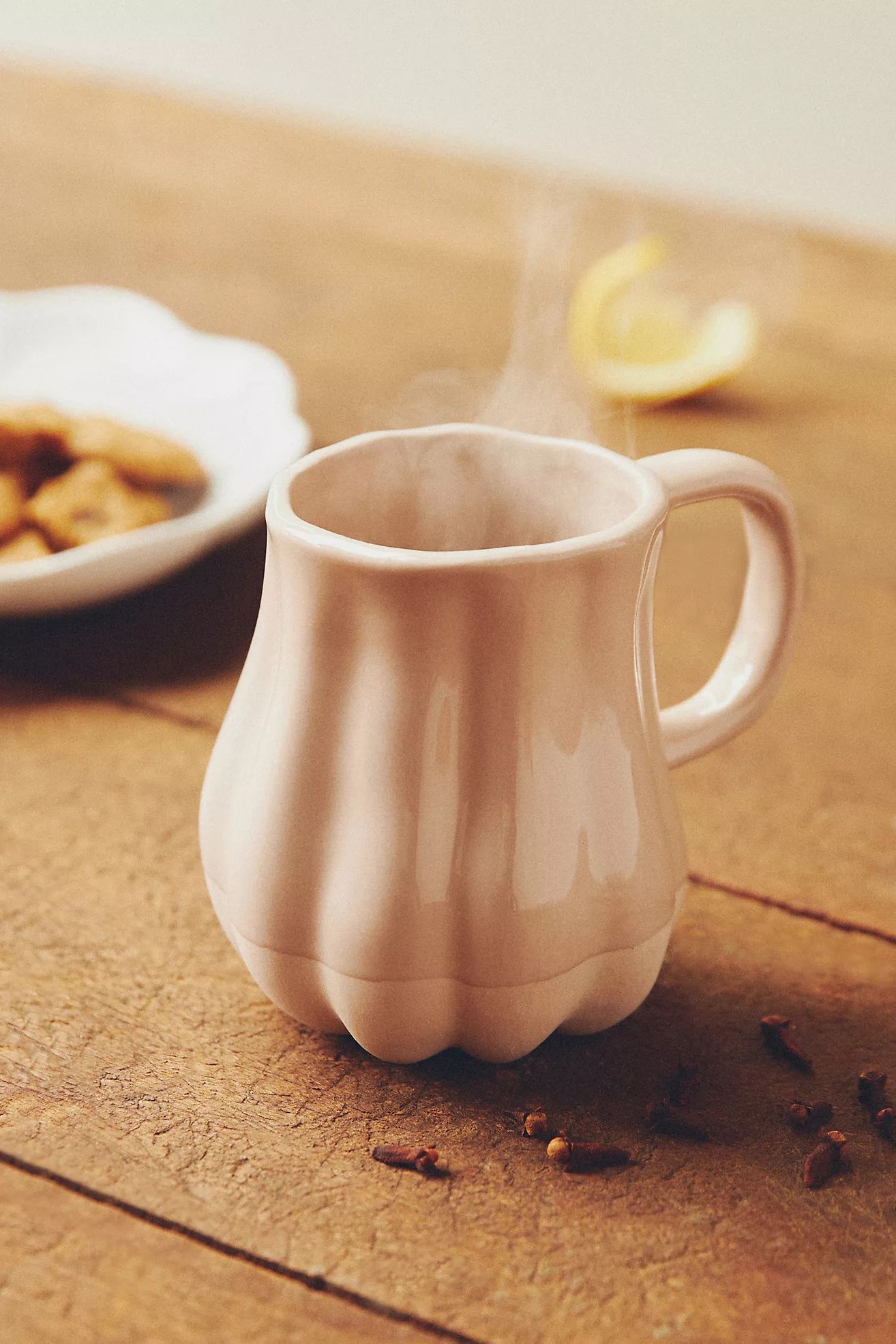 Cindy Pumpkin Mug | Anthropologie (US)