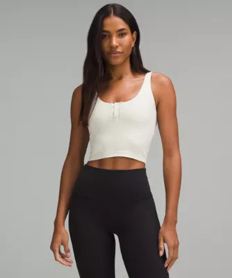 lululemon Align™ Ribbed Henley Tank Top | lululemon (AU)