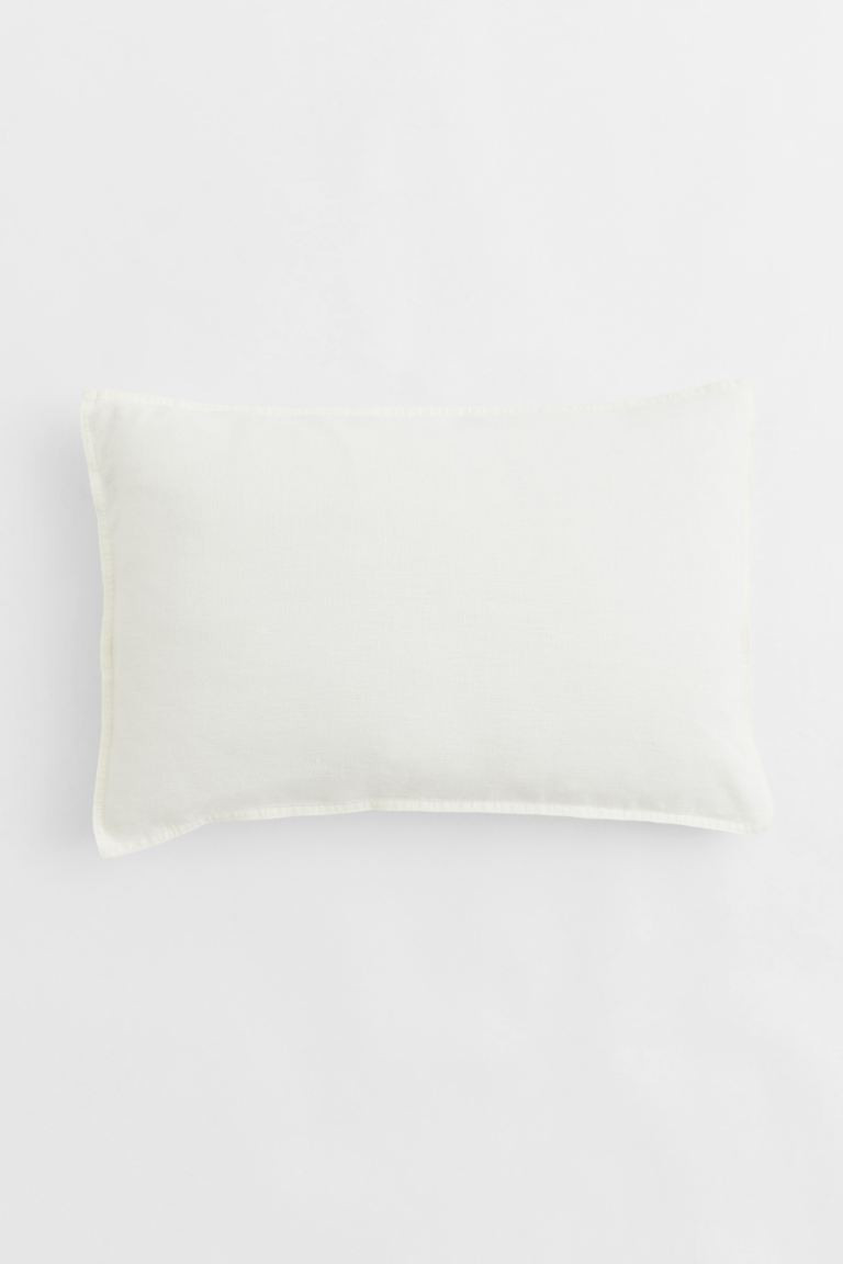 Washed Linen Cushion Cover | H&M (US + CA)