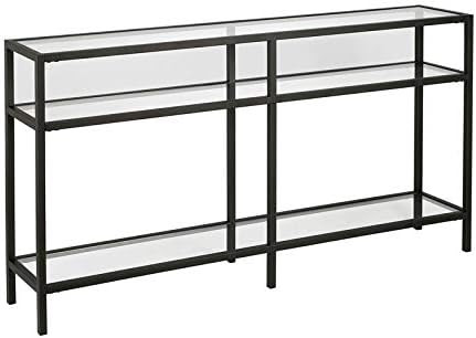 Henn&Hart Modern Console Table, 55", Black | Amazon (US)
