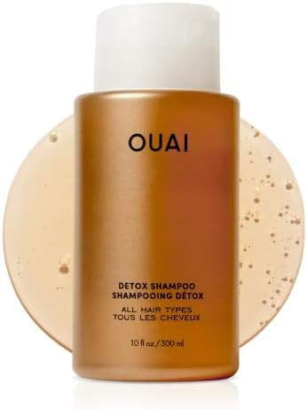 OUAI Detox Shampoo - Clarifying Shampoo for Build Up (10 Fl Oz) | Amazon (US)
