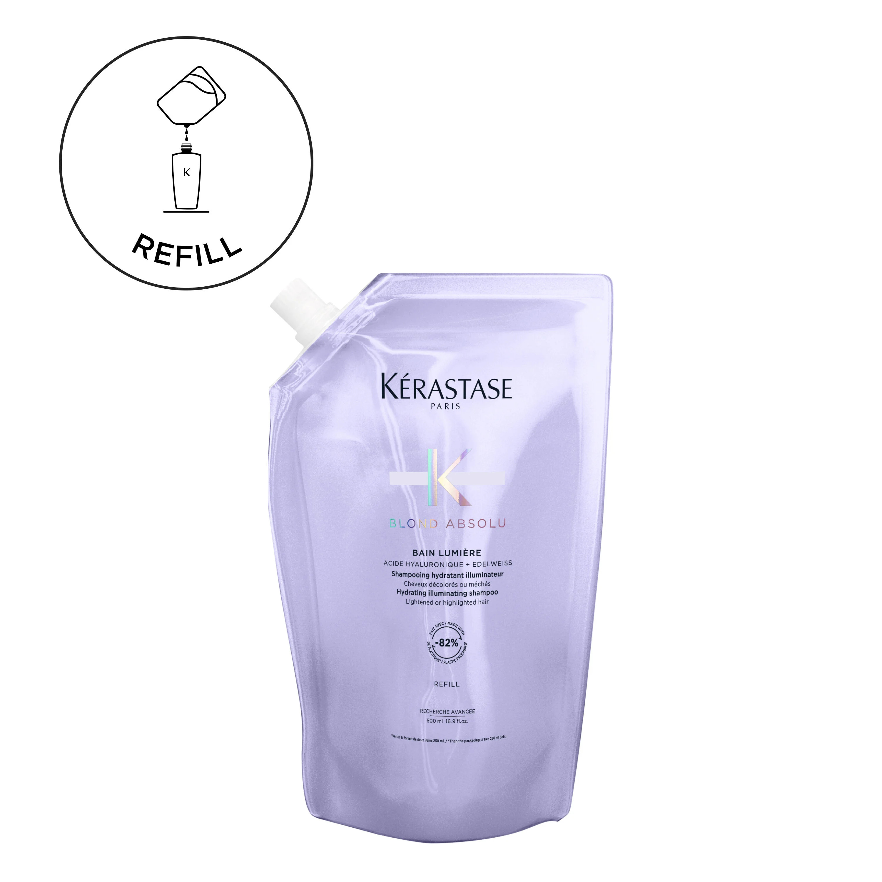 Blond Absolu Blonde Hair Shampoo Refill Pouch | Kerastase US