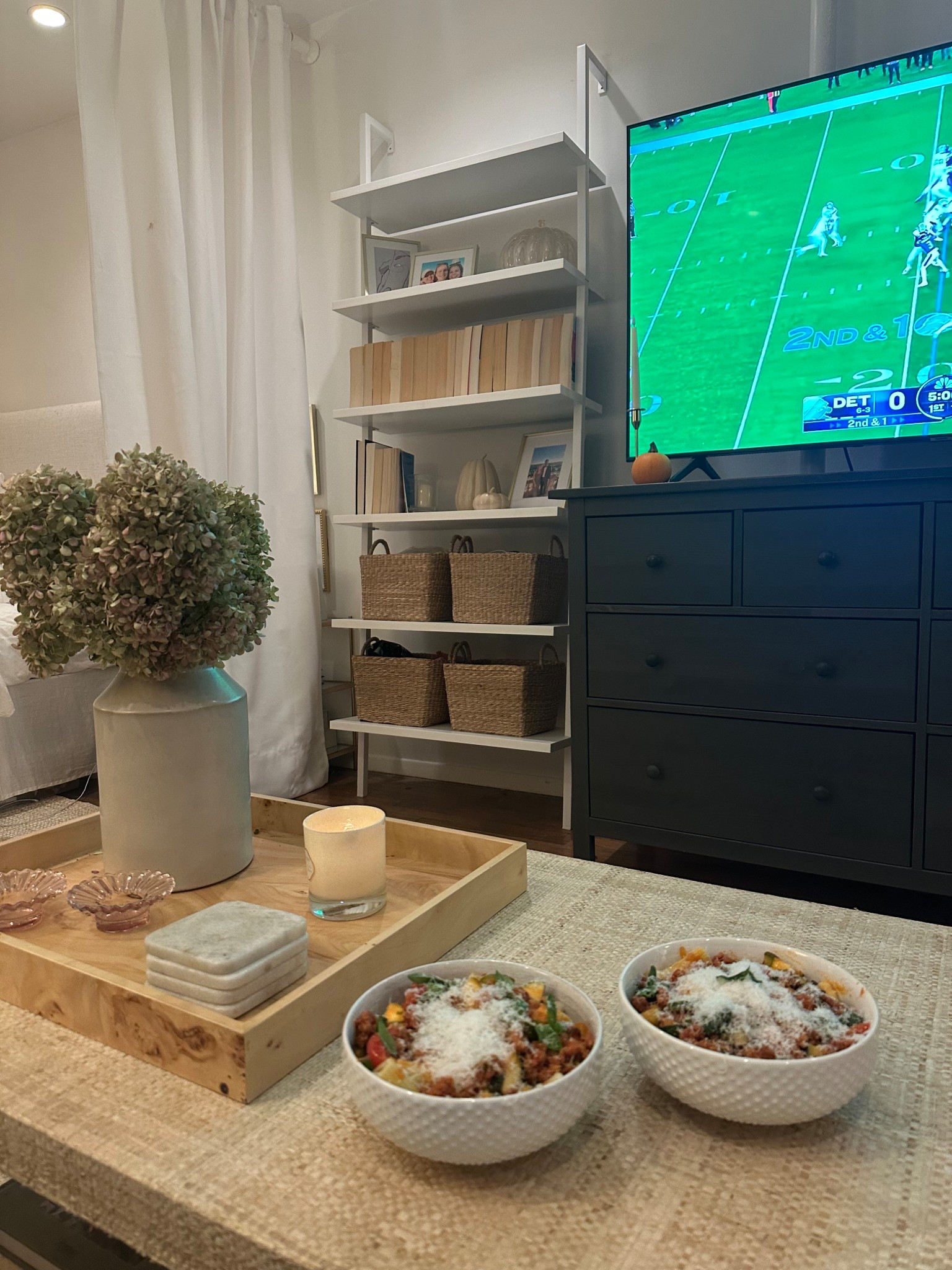 Sunday night football 🏈

Cozy living room cozy decor living room decor fall decor 

#LTKHome #LTKSeasonal