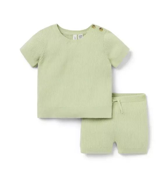 Baby Ribbed Knit Matching Set | Janie and Jack