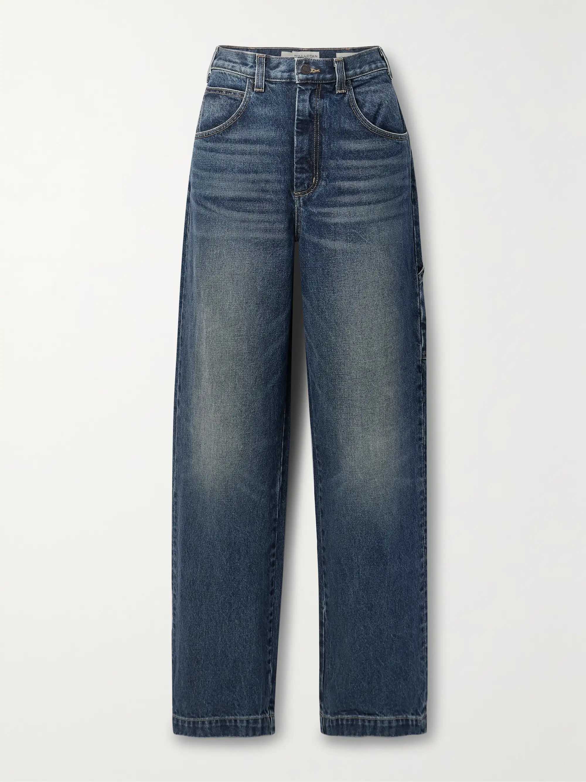 Aaron high-rise straight-leg jeans | NET-A-PORTER (US)