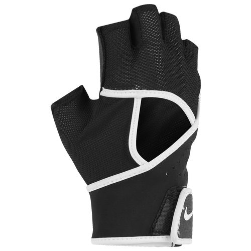 Nike Womens Gym Premium Fitness Gloves - Women's - Black / White, Size M | Eastbay