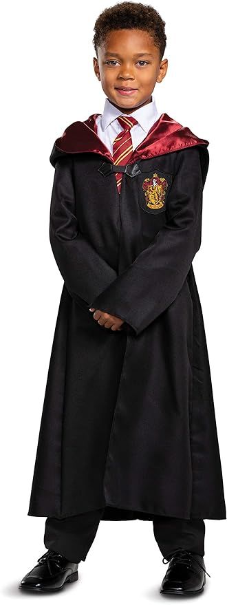 Harry Potter Robe, Official Hogwarts Wizarding World Costume Robes, Classic Kids Size Dress Up Ac... | Amazon (US)
