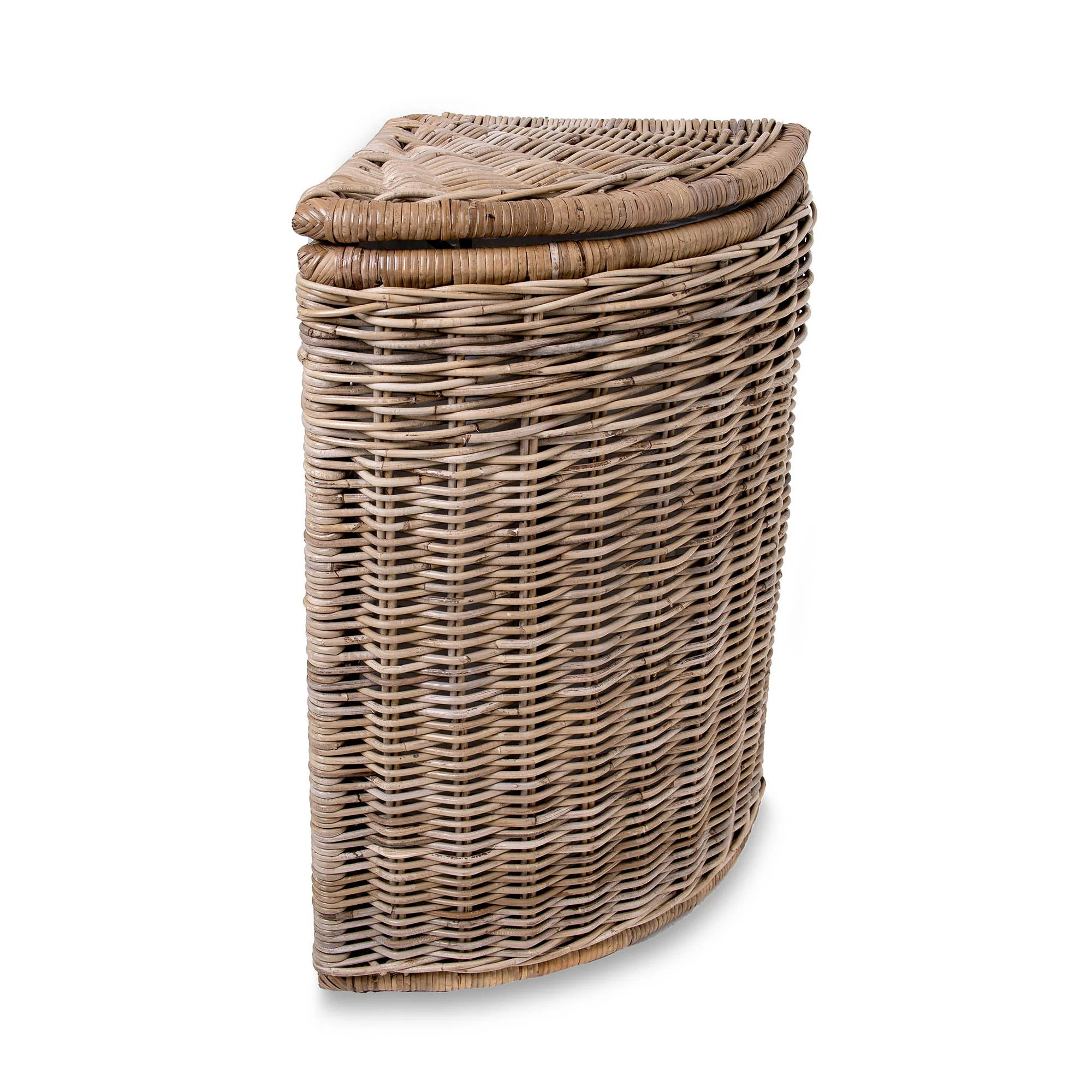Corner Kubu Wicker Laundry Hamper | The Basket Lady