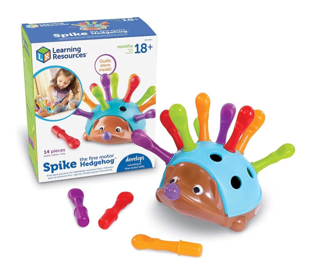 Learning Resources Spike The Fine Motor Hedgehog, Sensory Toys, Montessori, Ages 18 Months + | Amazon (US)
