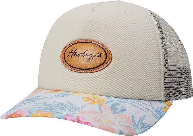 Hurley Women's Baseball Cap - Horizon Curved Brim Snap-Back Foam Trucker Hat | Amazon (US)