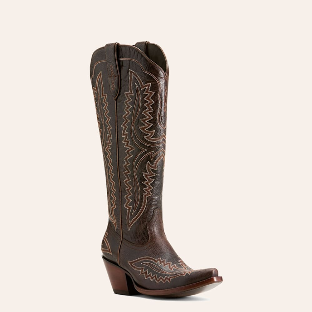 Ariat Women’s Casanova Rich Chocolate Snip Toe Tall Cowboy Boots | Cavender's