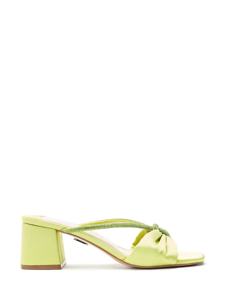 Moda in Pelle Neoma Gltiz Detailed Block Heel Mule | Next EU