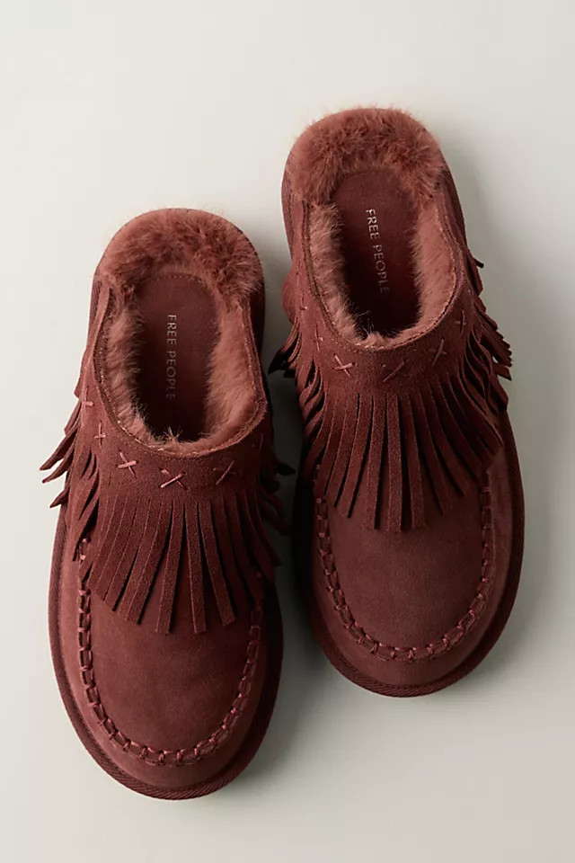 Fallon Fringe Mules | Free People (Global - UK&FR Excluded)