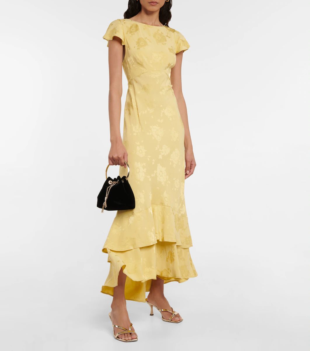 Liberty floral jacquard midi dress | Mytheresa (US/CA)