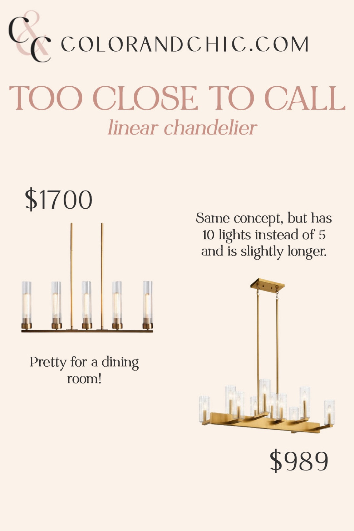 Longest chandelier for the dining room or living room that is stunning! I love the linear look

#LTKhome #LTKstyletip