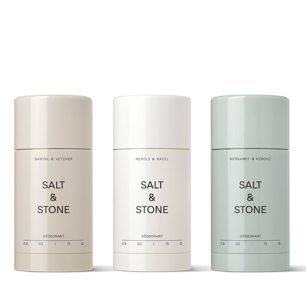 SALT & STONE Deodorant | Extra Strength Natural Deodorant for Women & Men | Aluminum Free with Se... | Amazon (US)