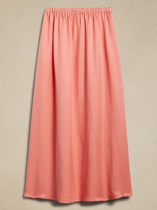 Viscose-Linen Maxi Skirt | Banana Republic (US)