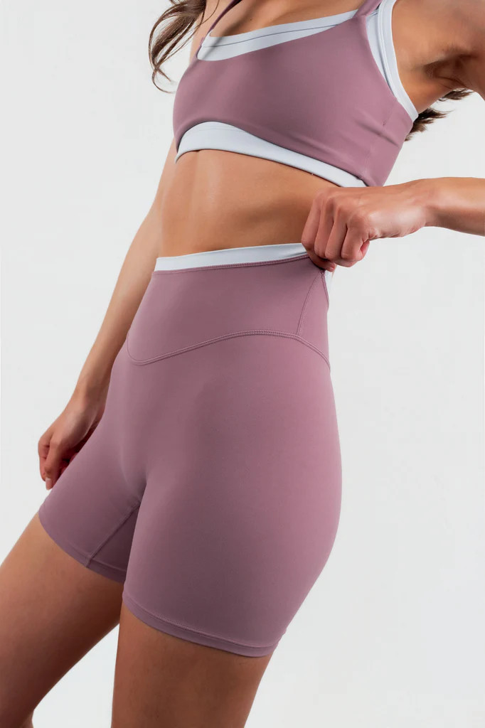 Cloud II™ Contrast Volley Short - Earthy Plum | Vitality
