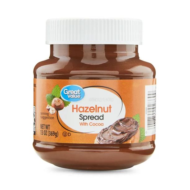 Great Value Hazelnut Spread, 13 oz | Walmart (US)