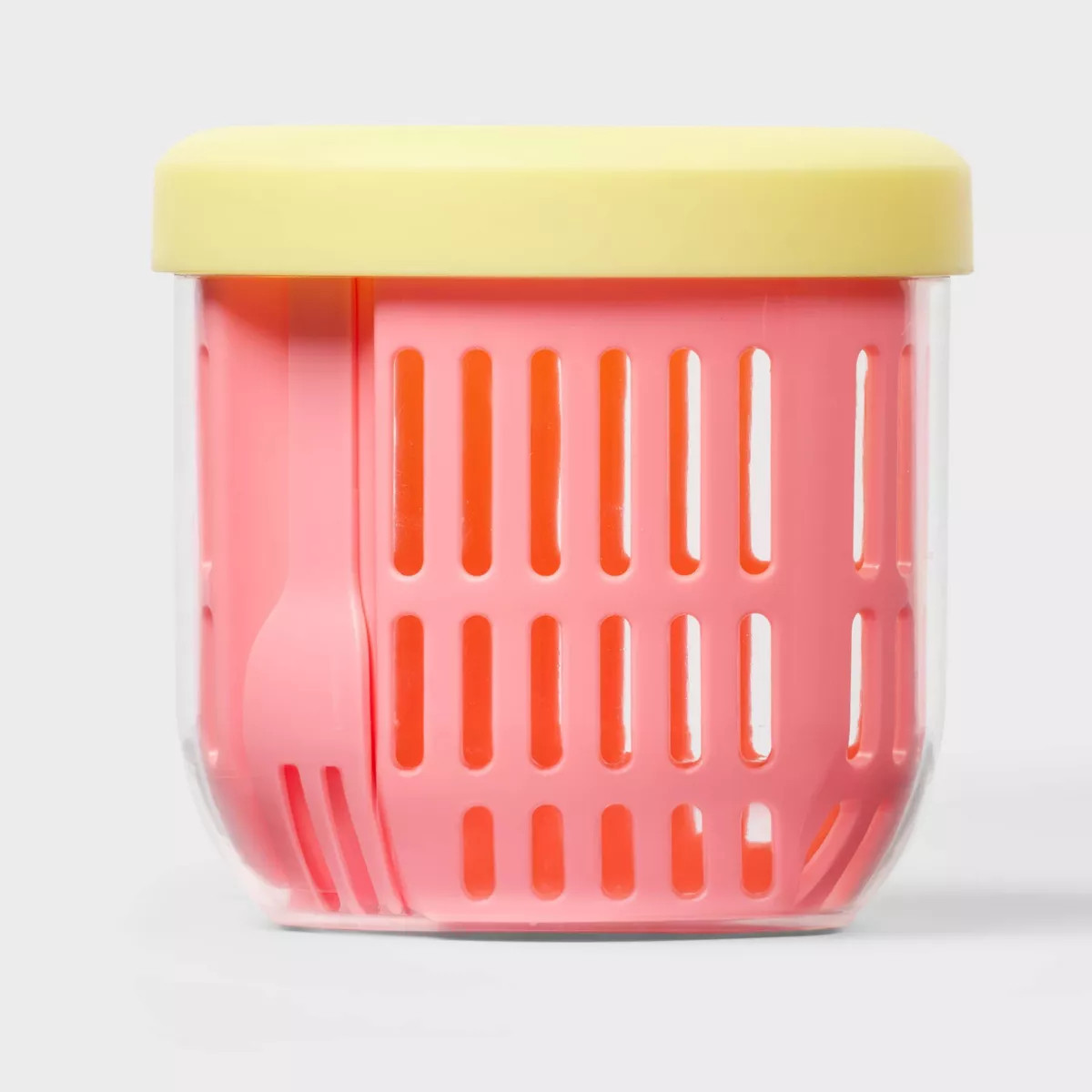 Packable Fruit Cup with Fork - Sun Squad™ | Target