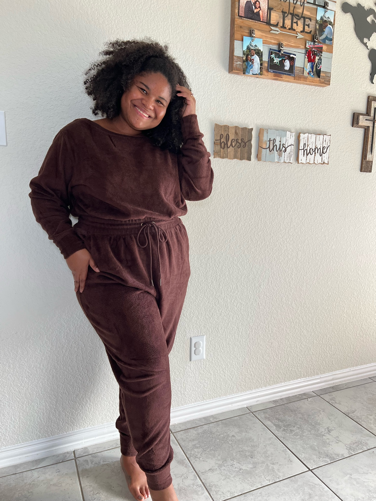 I'm getting cozy this fall in my favorite Fabletics Cozy Cord Off-The-Shoulder Onesie. #fableticspartner

This onesie is so soft and comfortable, and it's the perfect chill day outfit.

#LTKstyletip #LTKplussize #LTKSeasonal