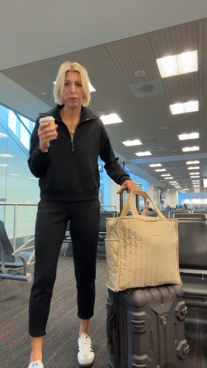 What I wore on our recent trip to Belize! 
Wearing a size medium in the pullover & small in the pants!

Use my code:SARAHKELLYXSPANX for 10% off + free shipping 

#LTKVideo #LTKtravel #LTKover40