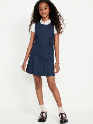 Sleeveless School Uniform Dress for Girls | Old Navy (US)