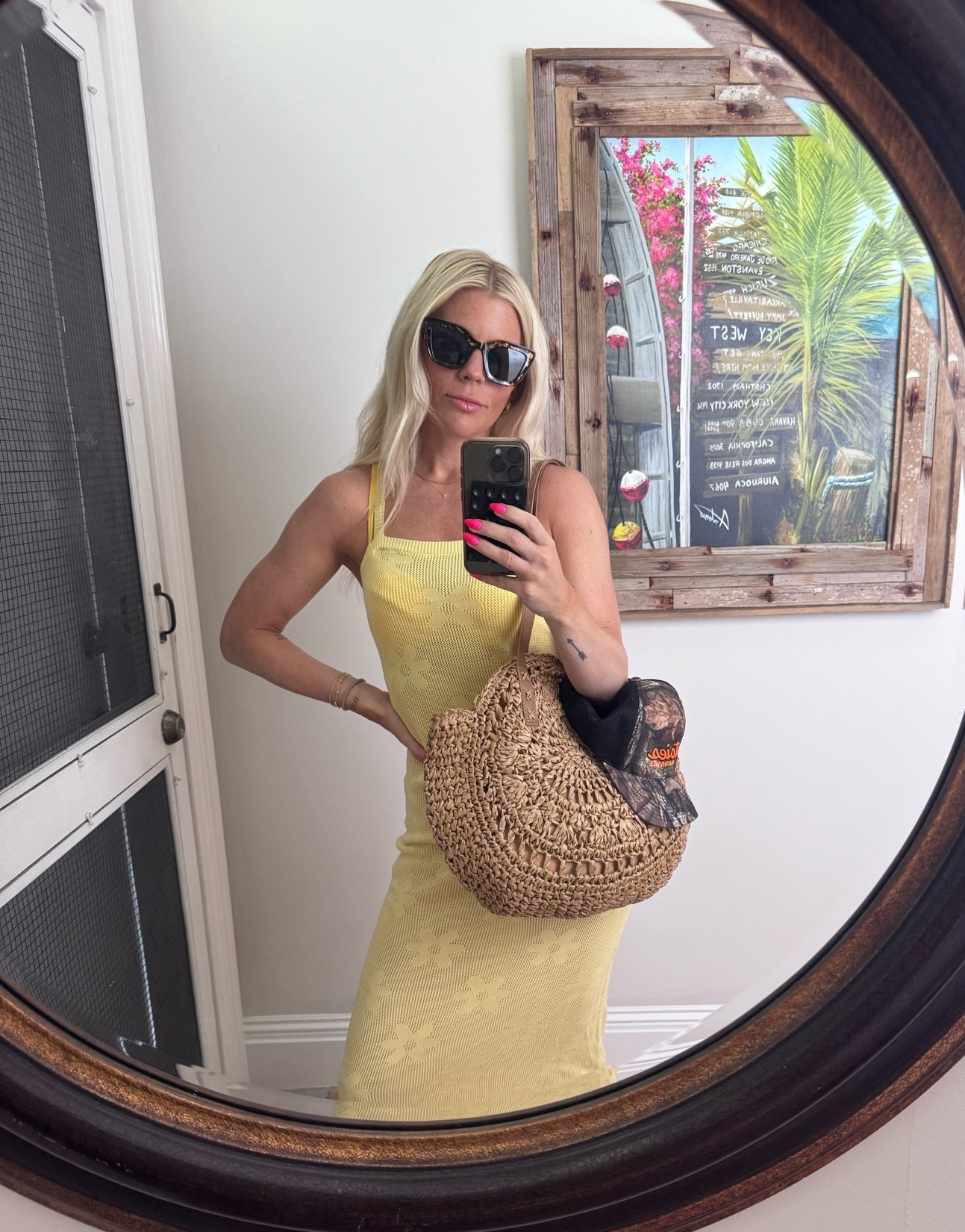 Yellow swim cover up!

#LTKSwim