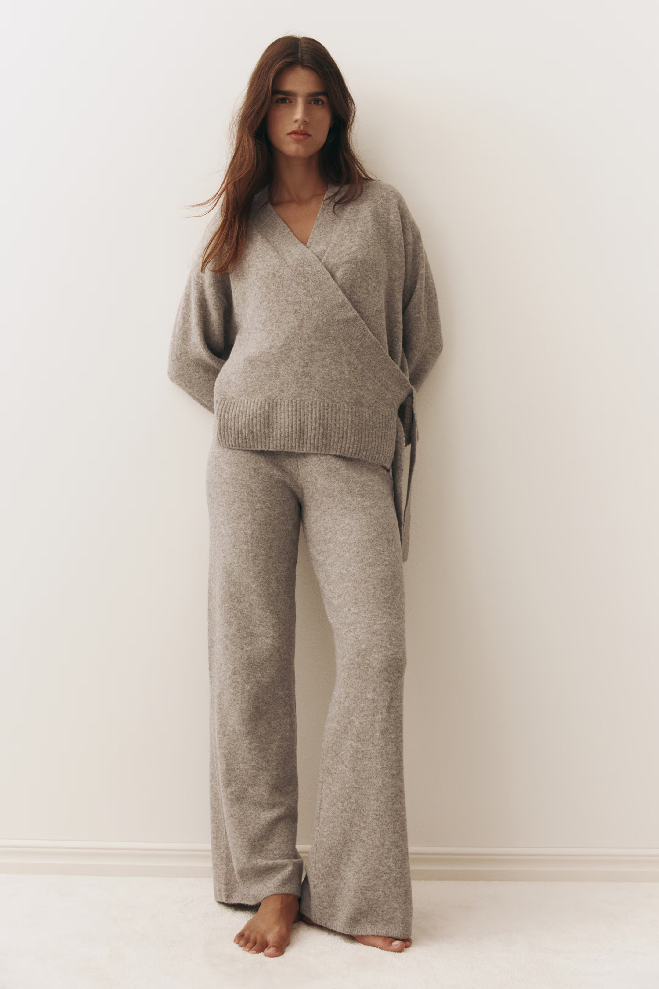 Knitted wrap cardigan | H&M (UK, MY, IN, SG, PH, TW, HK)