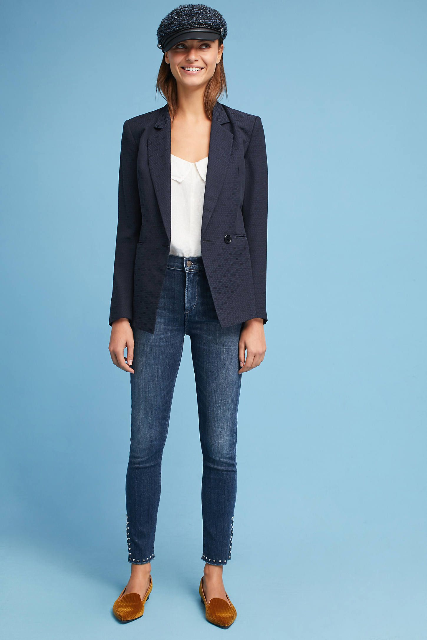 Citizens of Humanity Rocket Crop High-Rise Skinny Jeans | Anthropologie (US)