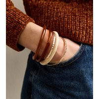 Pack of 5 Multicolour Bangles New Look | New Look (UK)