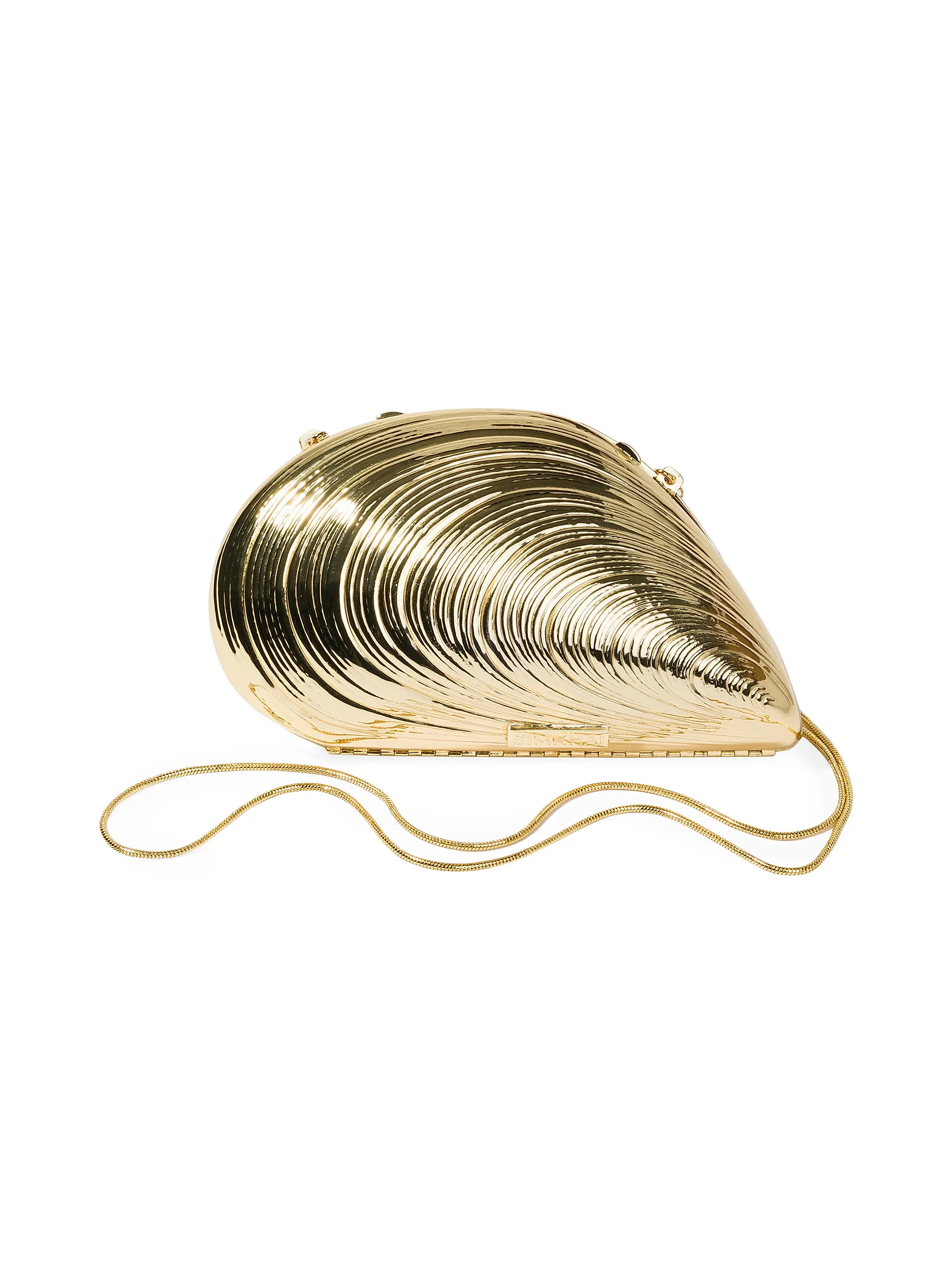 Bridget Brass Oyster Bag | Saks Fifth Avenue