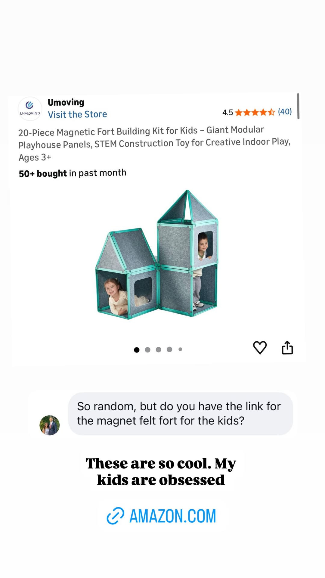These are so cool. My kids are obsessed 

 #LTKHome #LTKKids
