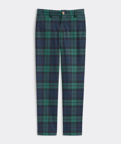 Boys' Holiday Plaid Breaker Pants | vineyard vines