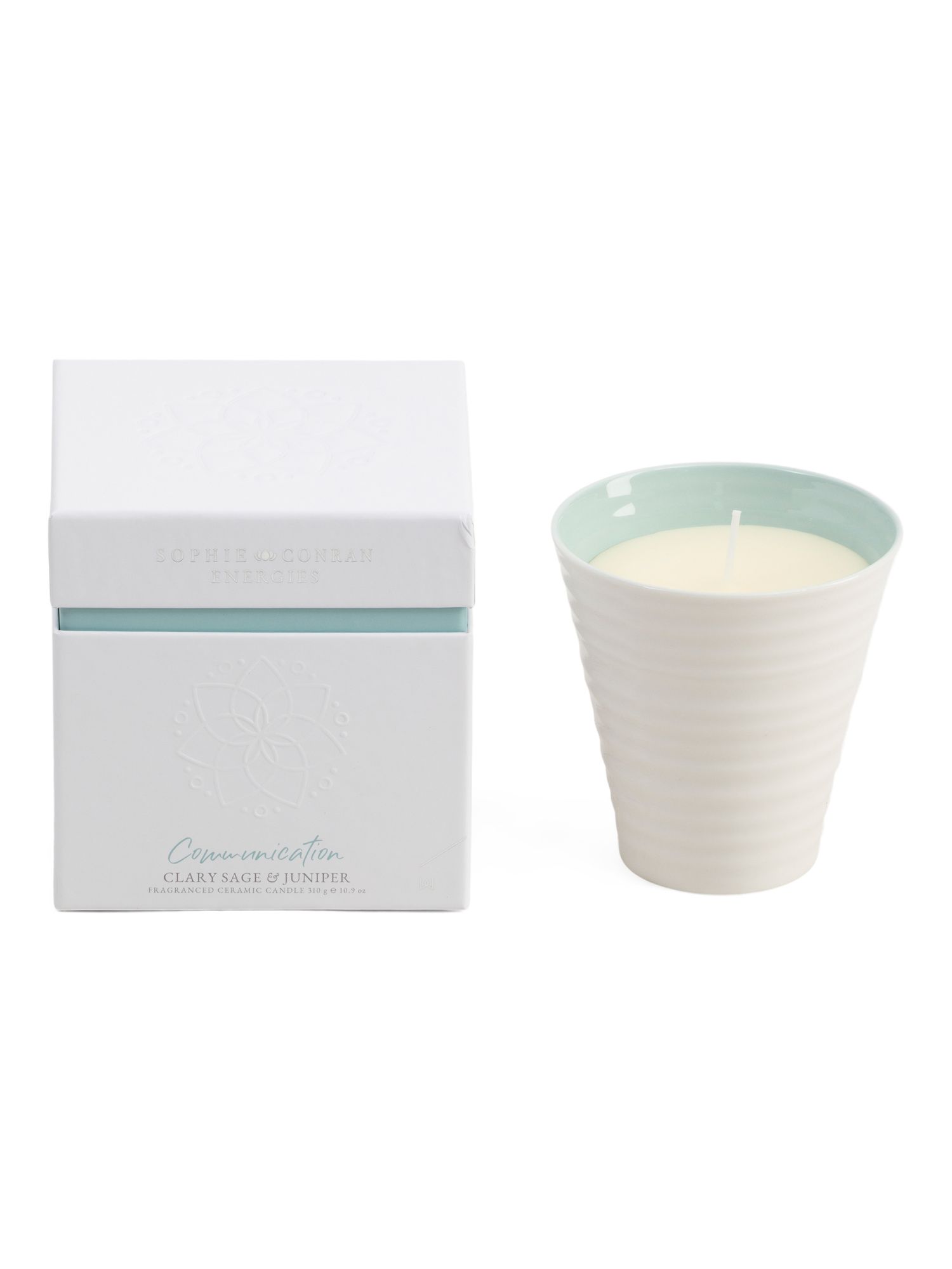 11oz Boxed Communication Ceramic Candle | TJ Maxx