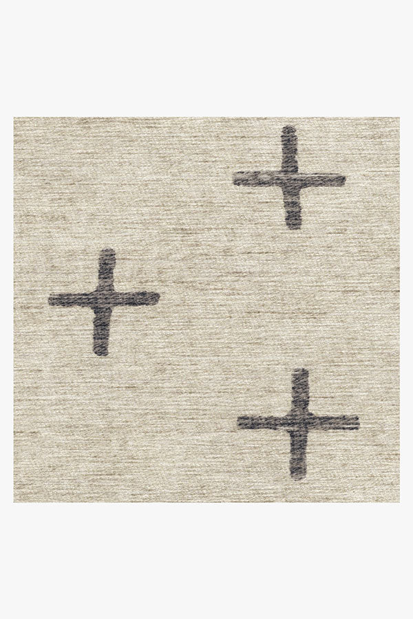 Crosby Birch & Charcoal Flatwoven Rug | Ruggable