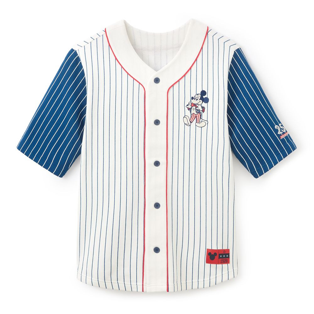 Mickey Mouse Americana Baseball Jersey for Adults | Disney Store