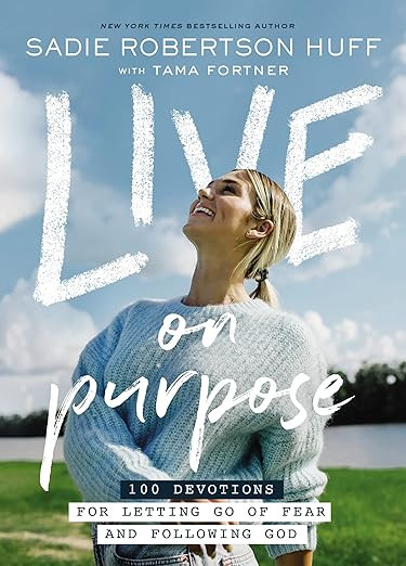 Live on Purpose: 100 Devotions for Letting Go of Fear and Following God | Amazon (US)