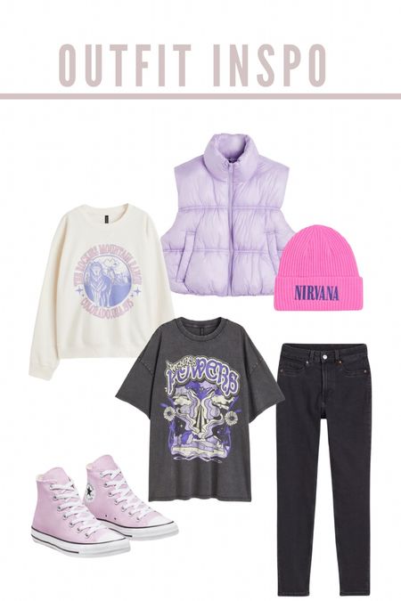 Teen outfit inspo 
H&M outfit
Converse shoes

#LTKfit #LTKSeasonal #LTKstyletip
