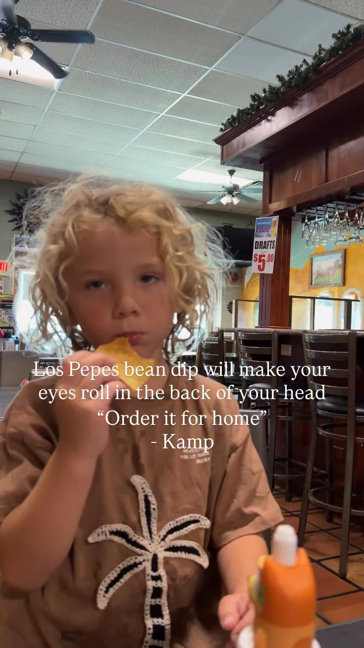 Los Pepes bean dip will make your eyes roll in the back of your head “Order it for home”
- Kamp