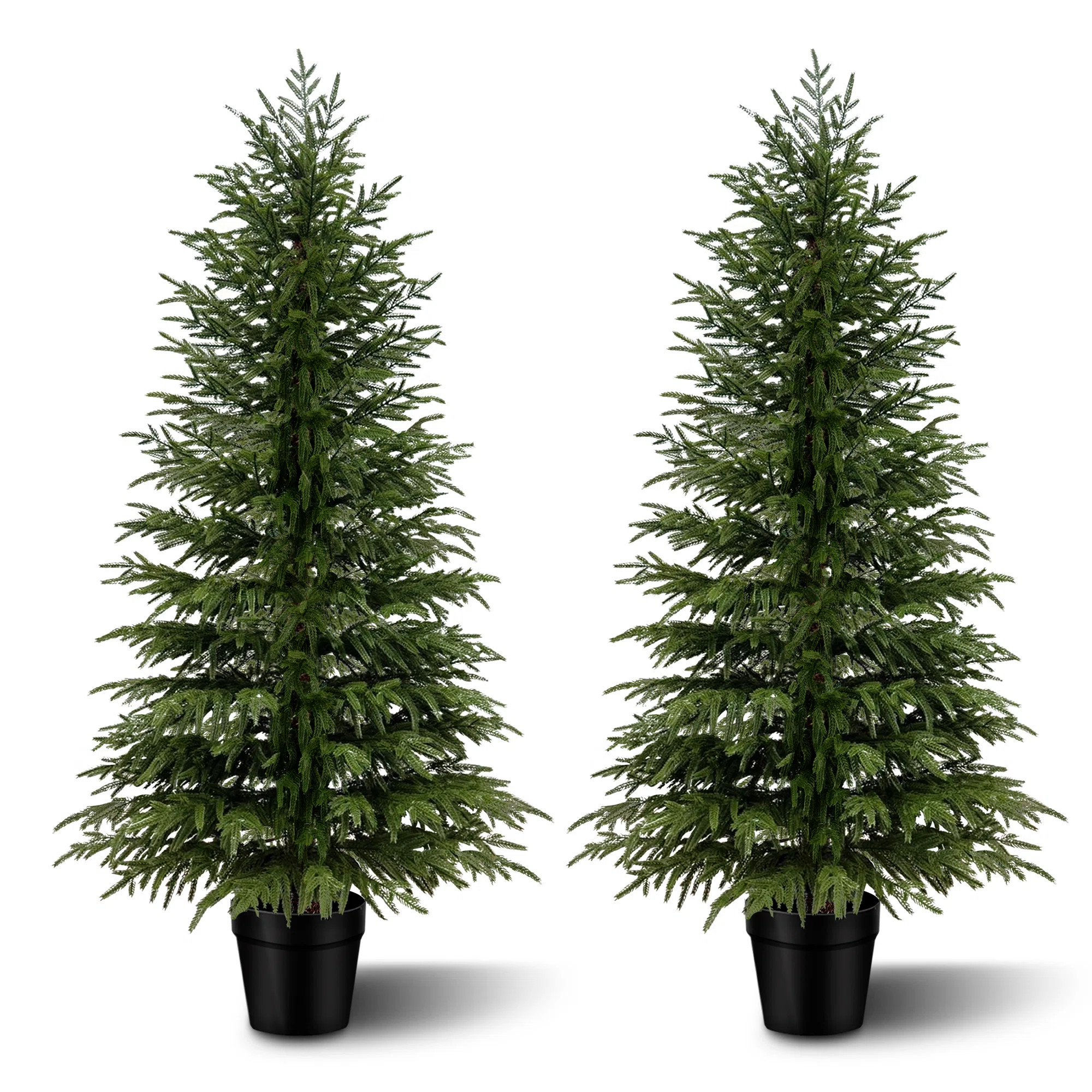 Artificial Norfolk Pine Christmas Tree With Natural Look | Wayfair North America