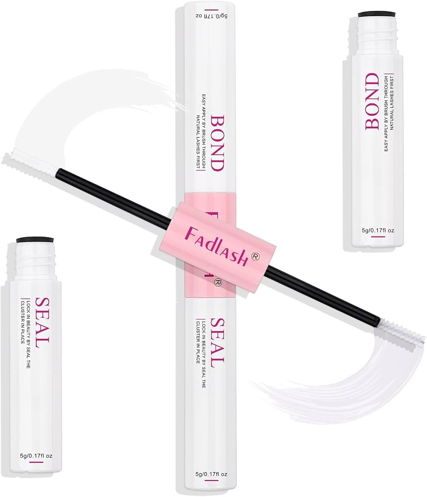 FADLASH Lash Bond and Seal 10ml Individual Lashes Glue and Seal Super Strong Hold DIY Lash Extens... | Amazon (US)