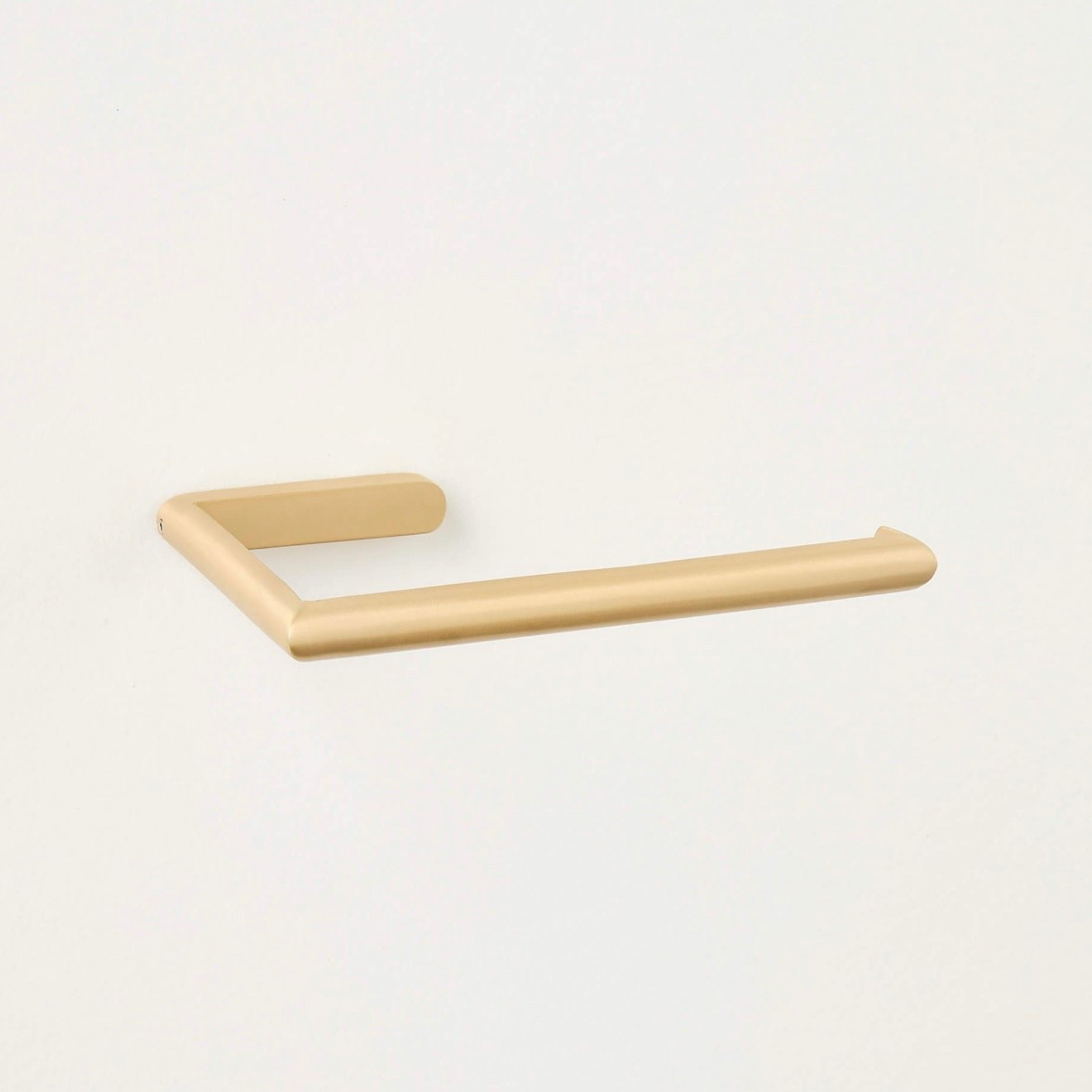 Curveaux Curved Brushed Brass Wall-Mounted Toilet Paper Holder

#LTKHome
